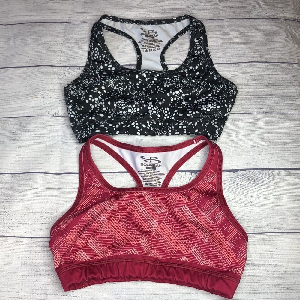 Boombah Set of 2 Racerback Sports Bra Size S